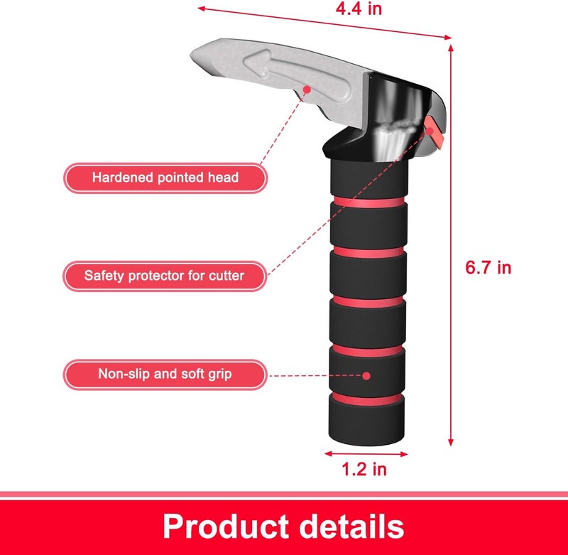 TONINT 3 in 1 Elderly Car Handle Assist Support Multifunction Handle for Seniors and Handicapped - Image 2